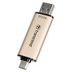 Флешка Transcend 512GB Jetflash 930С TS512GJF930C USB3.0 золотистый/черный - фото 51620794 Флешка Transcend 512GB Jetflash 930С TS512GJF930C USB3.0 золотистый/черный - фото 51620794