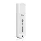 Флешка Transcend 64GB Jetflash 370 TS64GJF370 USB2.0 белый - фото 51620801