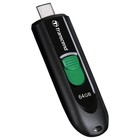 Флешка Transcend 64GB Jetflash Type-C 790С TS64GJF790C USB3.0 черный - фото 51625475 Флешка Transcend 64GB Jetflash Type-C 790С TS64GJF790C USB3.0 черный - фото 51625475