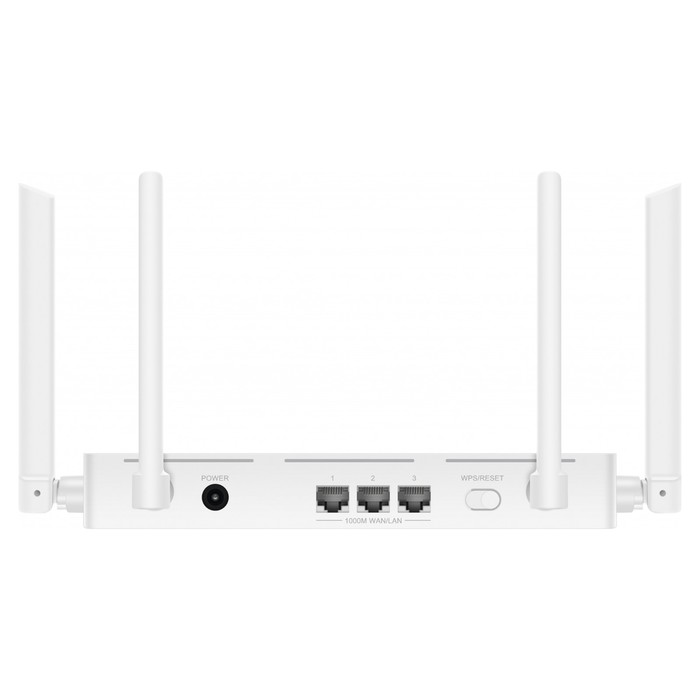 Роутер беспроводной Huawei WiFi AX2 WS7001-22 (53030ADX) AX1500 10/100/1000BASE-T белый - фото 51620837