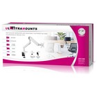 Кронштейн для мониторов Ultramounts UM719W белый 17"-35" макс.10.5кг крепление к столешнице 107046 - фото 51620924 Кронштейн для мониторов Ultramounts UM719W белый 17"-35" макс.10.5кг крепление к столешнице 107046 - фото 51620924
