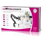 Кронштейн для мониторов Ultramounts UM728 черный 17"-27" макс.7кг крепление к столешнице по 107046 - фото 51620953 Кронштейн для мониторов Ultramounts UM728 черный 17"-27" макс.7кг крепление к столешнице по 107046 - фото 51620953