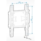 Кронштейн для телевизора Holder LCDS-5045 металлик 19"-40" макс.45кг настенный фиксированны 107046 - фото 51621250 Кронштейн для телевизора Holder LCDS-5045 металлик 19"-40" макс.45кг настенный фиксированны 107046 - фото 51621250