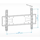 Кронштейн для телевизора Holder PFS-4017 черный 32"-60" макс.40кг настенный фиксированный - Фото 3