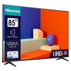 Телевизор LED Hisense 85" 85A6K черный 4K Ultra HD 60Hz DVB-T DVB-T2 DVB-C DVB-S DVB-S2 USB   107047 - Фото 2