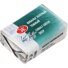 Акварель художественная кювета 2,5 мл ЗХК "Белые ночи" кобальт зеленый темный - фото 25296508