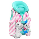 Жилет для плавания детский «Кошечка Мари», надувной, розовый - Фото 4