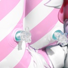 Жилет для плавания детский «Кошечка Мари», надувной, розовый - Фото 7