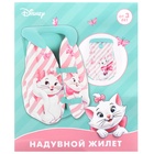 Жилет для плавания детский «Кошечка Мари», надувной, розовый - Фото 8