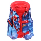 Жилет надувной «Человек Паук», для плавания, детский, цвет синий - Фото 1