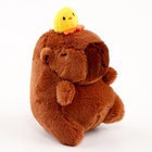 Мягкая игрушка «Капибара с уточкой», 13 см - Фото 4