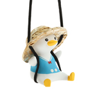 Подвес автомобильный, на зеркало «Утка в шляпе» высота 8 см, шнурок 50 см - Фото 2