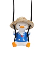 Подвес автомобильный, на зеркало «Утка в шляпе» высота 8 см, шнурок 50 см - Фото 6