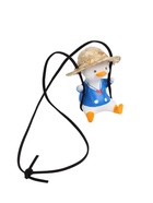 Подвес автомобильный, на зеркало «Утка в шляпе» высота 8 см, шнурок 50 см - Фото 8