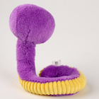 Мягкая новогодняя игрушка «Змея», фиолетовый - Фото 5