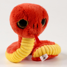Мягкая новогодняя игрушка «Змея», красный - фото 110814132