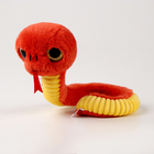 Мягкая новогодняя игрушка «Змея», красный - Фото 3