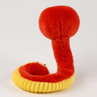 Мягкая новогодняя игрушка «Змея», красная - фото 4844227