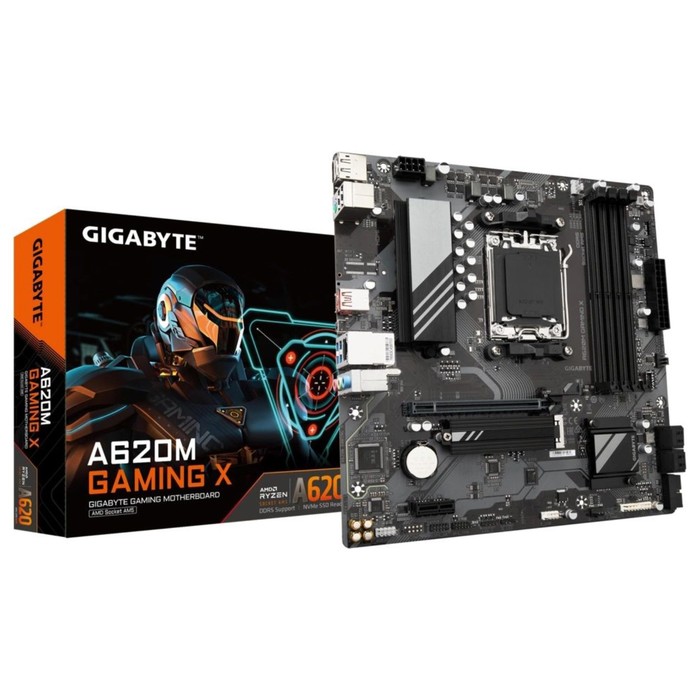 Материнская плата Gigabyte A620M GAMING X SocketAM5 AMD A620 4xDDR5 mATX AC`97 8ch(7.1) GbL   107040 - фото 51621639