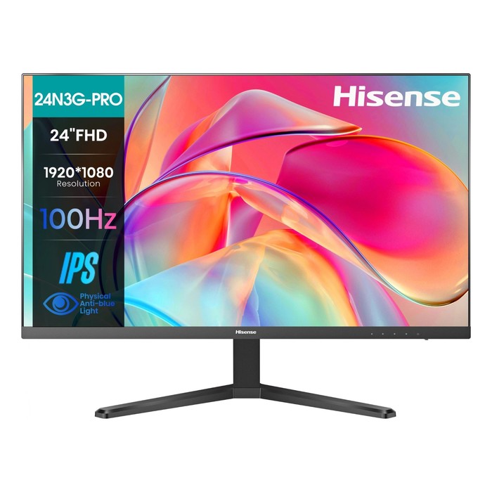 Монитор Hisense 23.8" 24N3G-PRO черный IPS LED 16:9 HDMI 250cd 178гр/178гр 1920x1080 100Hz   1066913 - фото 51616530