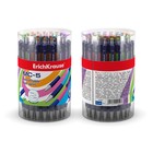 Ручка шариковая автоматическая MC-5, узел 0.7 мм, чернила синие, резиновый упор, длина линии письма 1300 метров, микс - Фото 4