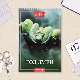 Календарь настенный 2025 год, на пружине без ригеля «Символ Года» 17×25 см 10623238