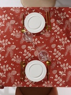 Скатерть «Этель New Year's plants» 149×220 см, 100% хл, рогожка 186 г/м² - Фото 3