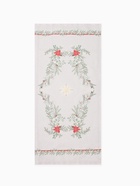 Дорожка новогодняя на стол «Этель. Ёлочные ветви», 30×70 см, 100% хлопок, саржа 190 г/м², белая - Фото 3