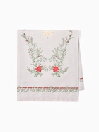 Дорожка новогодняя на стол «Этель. Ёлочные ветви», 30×70 см, 100% хлопок, саржа 190 г/м², белая - Фото 4