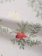 Дорожка новогодняя на стол «Этель. Ёлочные ветви», 30×70 см, 100% хлопок, саржа 190 г/м², белая - Фото 5