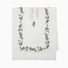 Дорожка на стол Этель Christmas collection 30×70 см, 100% хлопок, саржа 190 г/м², белая - Фото 2