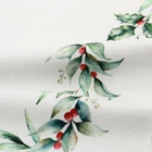 Дорожка на стол Этель Christmas collection 30×70 см, 100% хлопок, саржа 190 г/м², белая - Фото 3