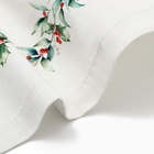 Дорожка на стол Этель Christmas collection 30×70 см, 100% хлопок, саржа 190 г/м², белая - Фото 5