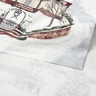 Дорожка новогодняя на стол «Этель. Зимняя деревня» 40×149 см, 100% хлопок, саржа 190 г/м² - Фото 4