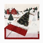 Дорожка новогодняя на стол «Этель» Happy Holidays, 40×149 см, 100% хлопок, саржа 190 г/м² - Фото 6