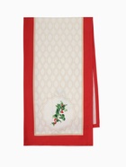 Дорожка новогодняя на стол «Этель» Christmas wreath, размер 40×149 см, 100% хлопок, саржа 190 г/м² - Фото 1