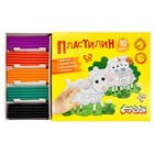 Пластилин 10 цветов 150 г "Каляка-Маляка", со стеком - фото 25296975