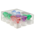 Свеча светодиодная "Бриллиант", цвета МИКС (12 шт) - фото 808274913