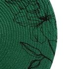 Салфетка сервировочная, плейсмат «Цветы», d=38 см - Фото 2