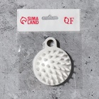 Щётка - массажёр для мытья головы, 8.5×6.8×3.6 см, белая - Фото 6