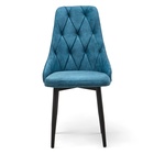 Стул для кухни «Граф», обивка nova 140, цвет океан - Фото 2