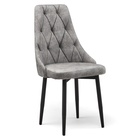 Стул для кухни «Граф», обивка nova 610, цвет тёмно – серый - Фото 1