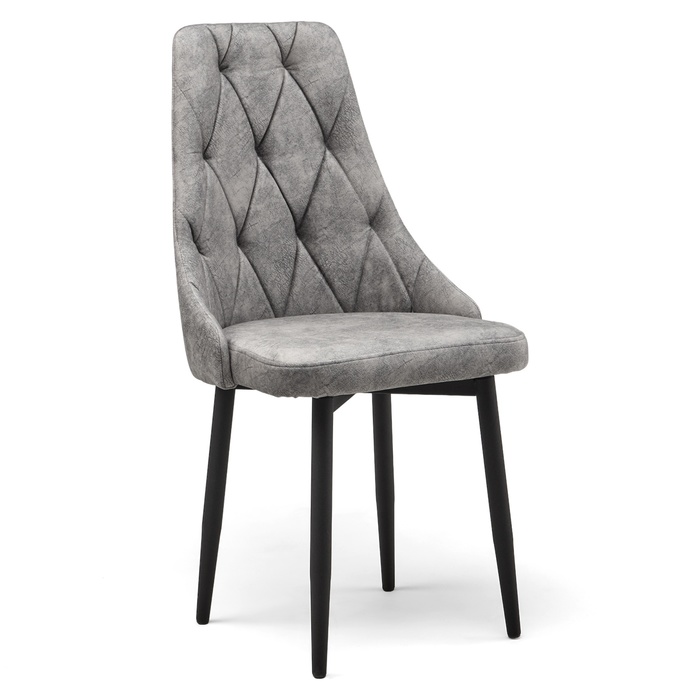 Стул для кухни «Граф», обивка nova 610, цвет тёмно – серый - Фото 1