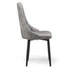 Стул мягкий для кухни «Граф», обивка nova 610, цвет тёмно – серый - Фото 5