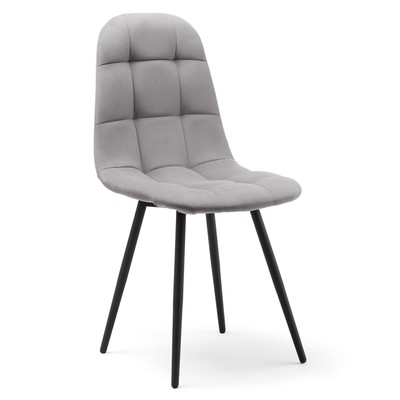 Стул мягкий для кухни «Лукас», обвивка velutto 32, цвет графит