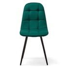 Стул мягкий для кухни «Лукас», обивка velutto 33, цвет зелёный - Фото 3
