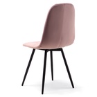 Стул для кухни «Лукас» Velutto 11, пыльная роза - Фото 5