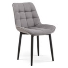 Стул мягкий для кухни «Бостон», обивка velutto 32, цвет графит - Фото 1