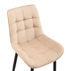 Стул мягкий для кухни «Бостон», обивка velutto 07, цвет бежевый - Фото 6