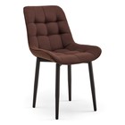 Стул «Бостон», обивка velutto 24, цвет шоколад - Фото 1